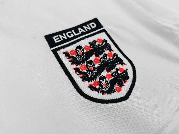 2000 England home white retro jersey