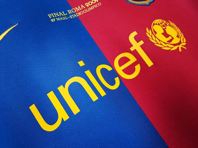 2008/09 Barcelona Home Shirt - Champions League Edition