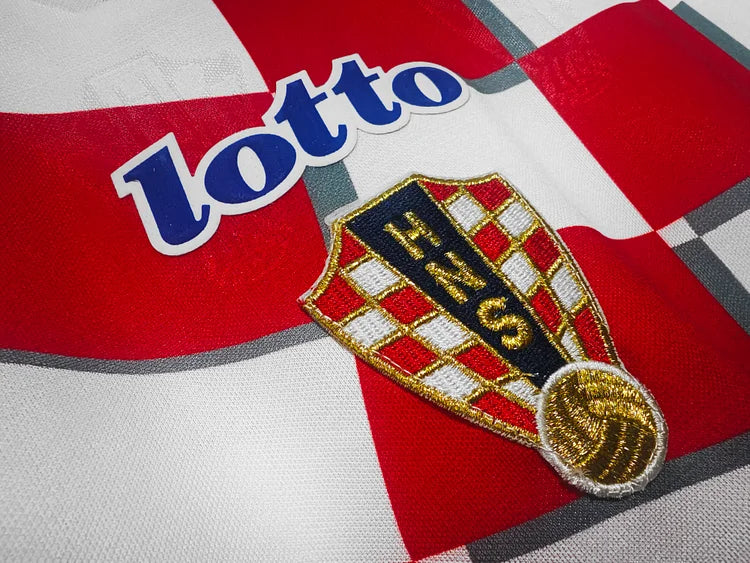 1998 Croatia home retro jersey 1:1 Thai quality