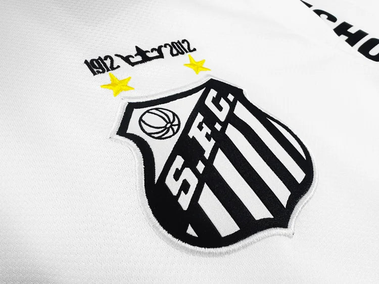 2012/13 Santos Home Retro Long Sleeve Shirt