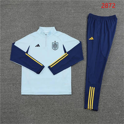 2022/23 Spain Long Sleeve Half Zip Training Kit