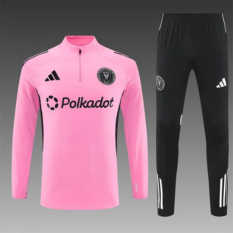 2025/2026 Miami Pink Long Sleeve Training Suit