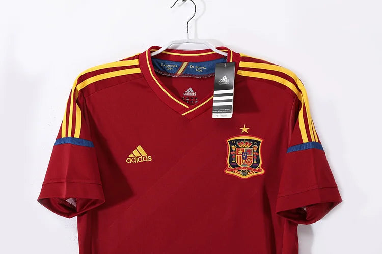 2012 Spain Home Retro Jersey