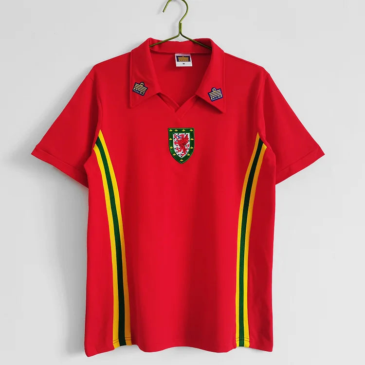 1976/79 Wales home retro jersey 1:1 Thai quality