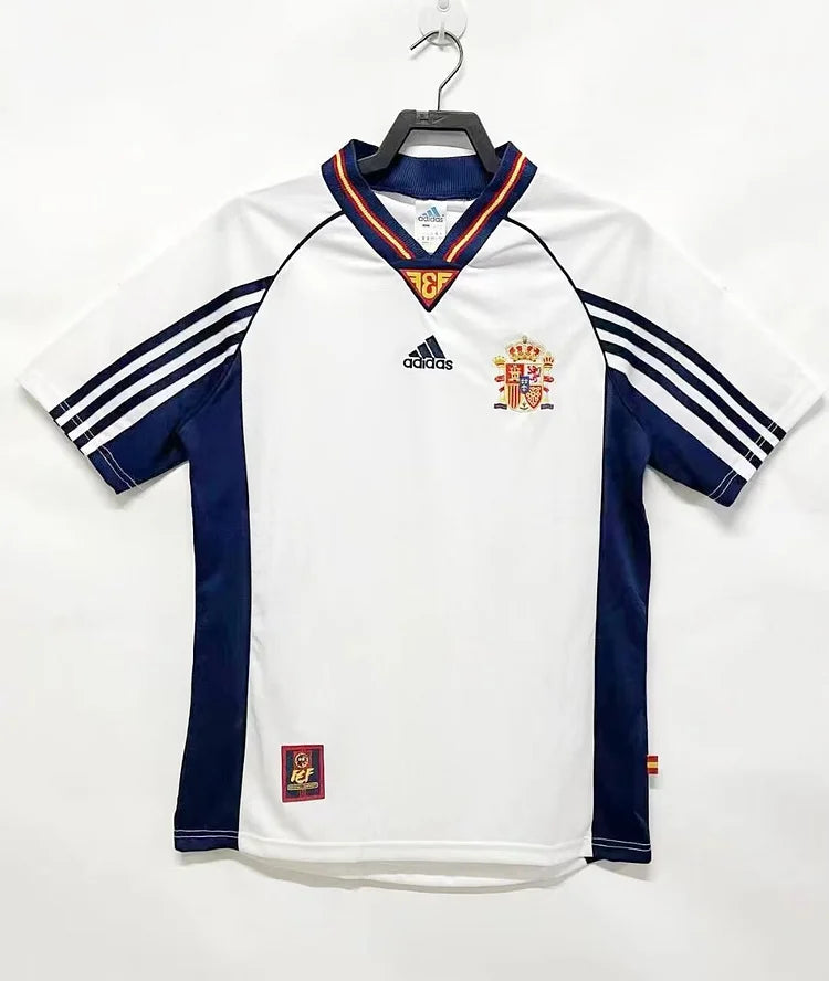 1998 Spain Away Retro Jersey