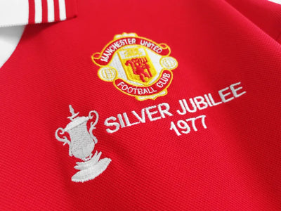 1977 Manchester United home retro jersey