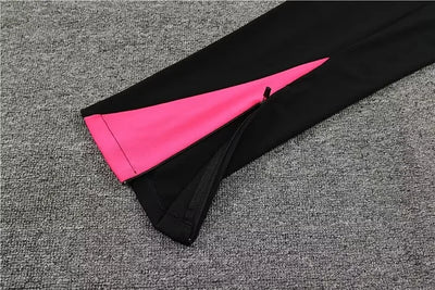 2024/25 Chelsea half-pull training uniform pink 1:1 Thai quality suit