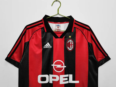 1998/99 AC Milan Home Retro Shirt
