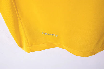 2010 Brazil Retro Yellow Jersey