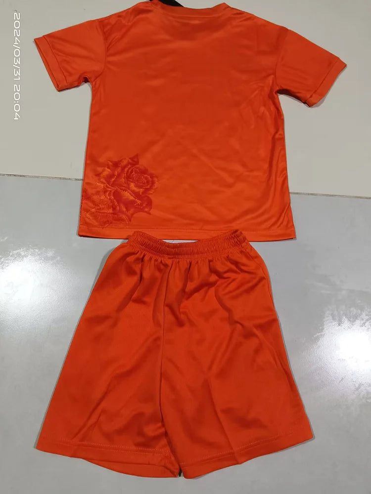 2024/25 Real Madrid Y3 Orange Children'S Jersey Children'S Sizes