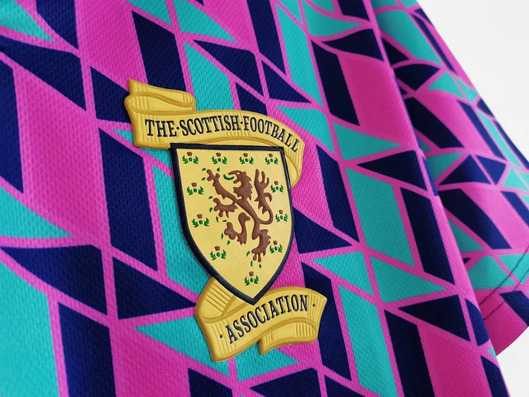 1988/89 Scotland away retro jersey 1:1 Thai quality