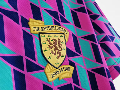 1988/89 Scotland away retro jersey 1:1 Thai quality
