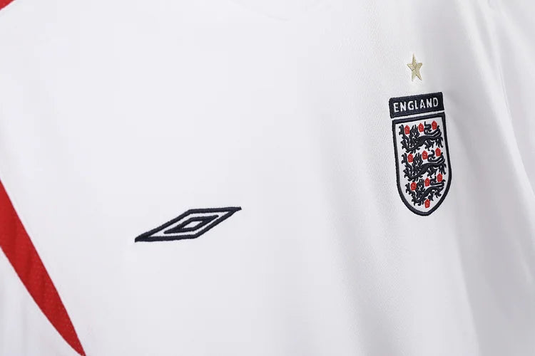 2006 England Home Retro Jersey