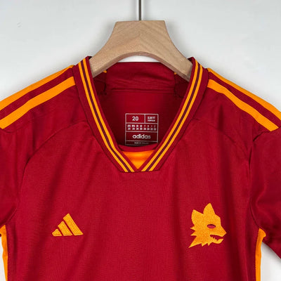 2023/24 As Roma Home - Kids Jersey