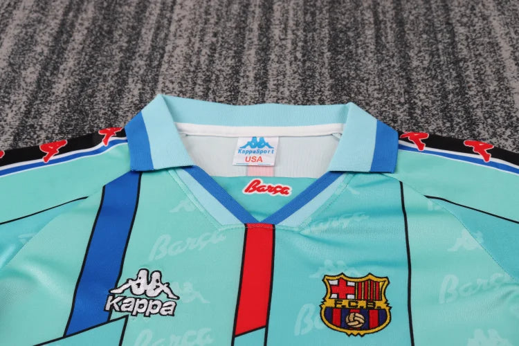 1996/97 Barcelona Away Shirt - Kids.