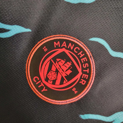 2023/24 Manchester City Second Away Long Sleeve Shirt