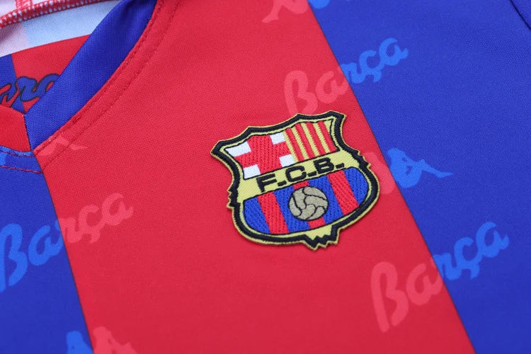 1992/93 Barcelona Home Shirt - Kids Kit