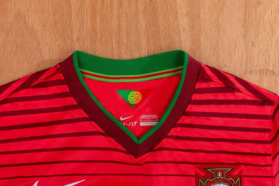 2014 Portugal Centenary Retro Home Jersey