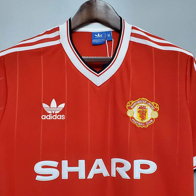 1983/84 Manchester United Home Retro Shirt