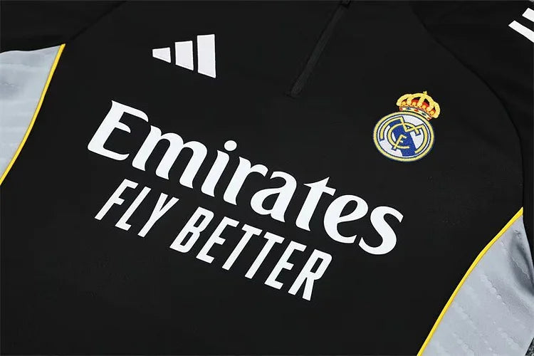2025/2026 Real Madrid Half-Pulled Training Suit