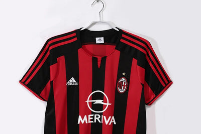 2003/04 AC Milan Home Retro Shirt