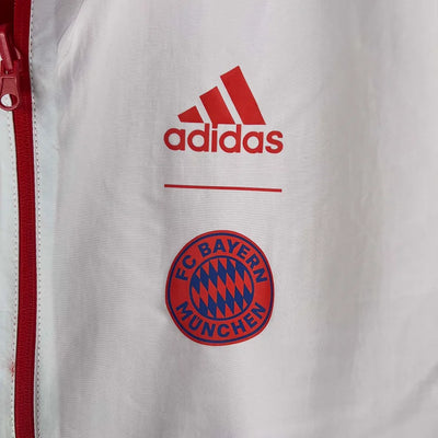 2023/24 Bayern Munich Double-sided Windbreaker (Red and White)