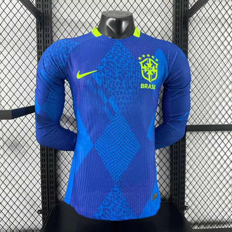 2025 Brazil Away Long Sleeve - Player Edition