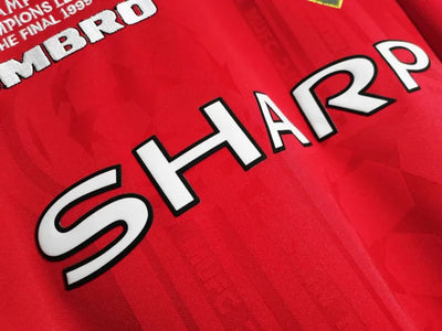 1999/00 Manchester United Champions League Home Long Sleeve Shirt
