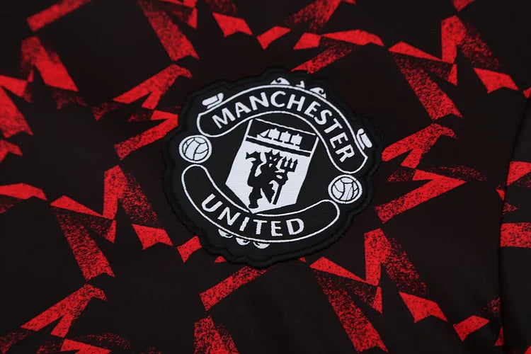 2025/2026 Manchester United Short-Sleeved Training Suit -