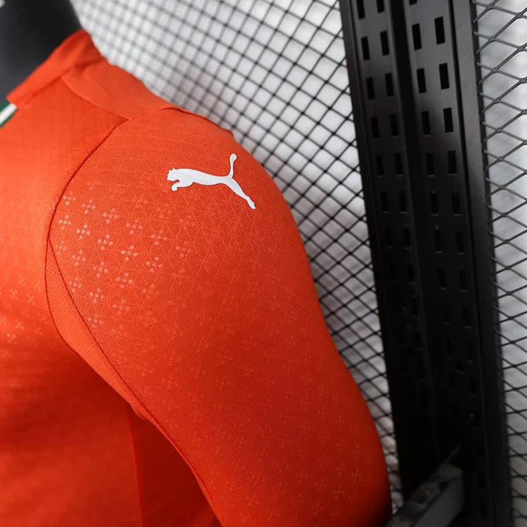 2025 Portugal Home Long Sleeve Shirt - Players