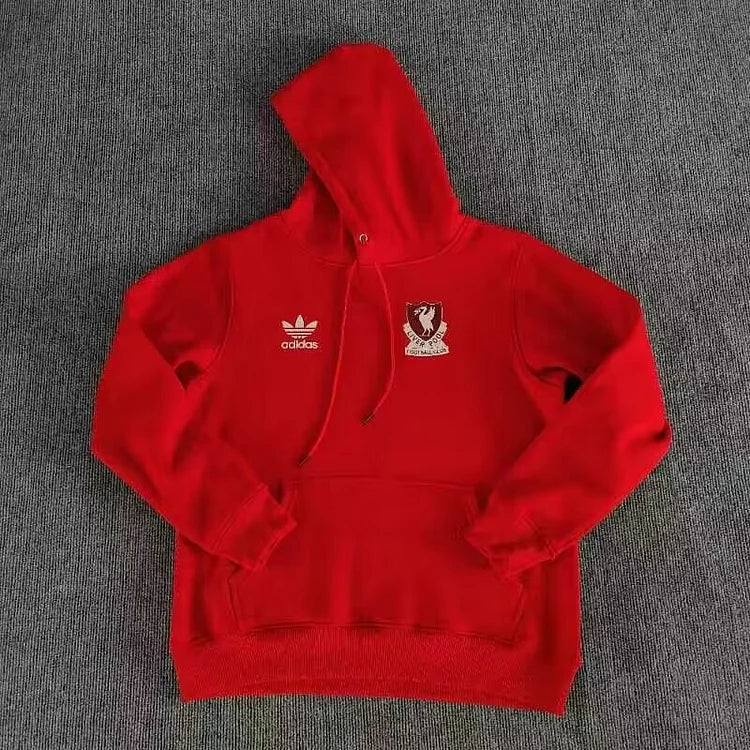 Liverpool Retro red casual sweater.