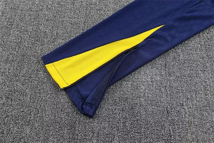 2025/2026 Atletico Madrid Blue Long-Sleeved Training Suit