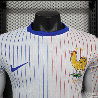 2024/25 France Away Shirt - Long Sleeve - Player Version