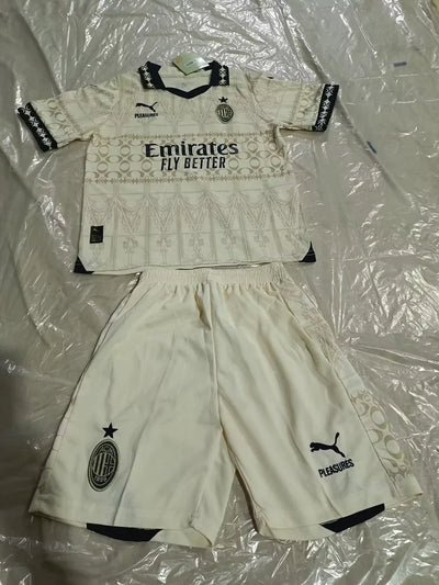 2023/2024 Ac Milan Away Children'S Jersey Children'S Sizes