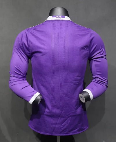 2016/17 Real Madrid Away Retro Long Sleeve - Player Edition
