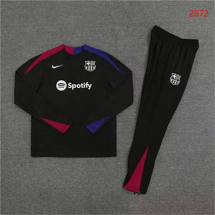 2024/25 Barcelona Half-Zip Training Kit