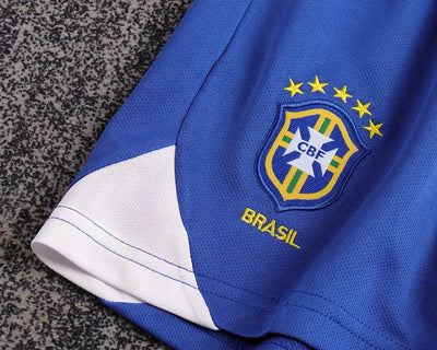 2004 Brazil Home Retro - Kids Kit