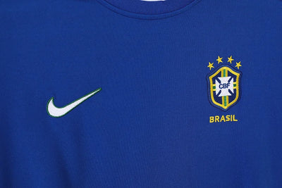 1998 Brazil Away Retro Long Sleeve Jersey