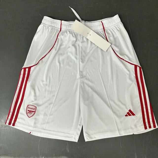 2025/2026 Manchester United Home Shorts Fan Edition