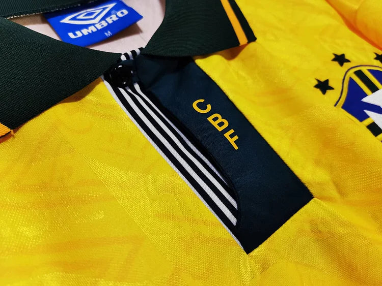 1992/93 Brazil home retro jersey