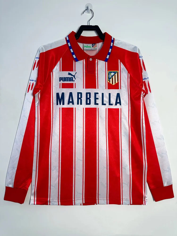 1994/95 Atlético Madrid Home Long Sleeve Shirt