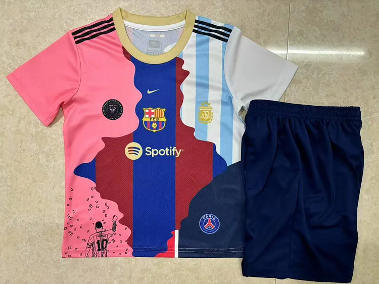 2025 Messi Anniversary Jersey - Kids Set