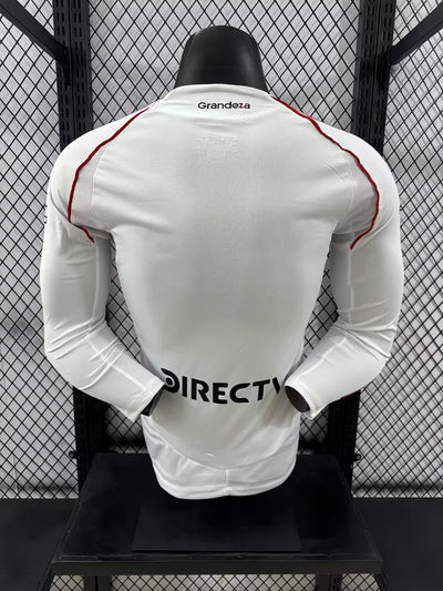 2024/25 River Plate Home Long Sleeve Shirt - Players