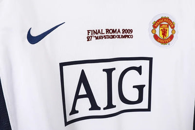 2008/09 Manchester United Away Long Sleeve - Champions League Edition