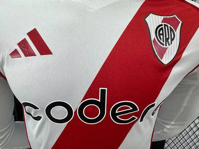 2024/25 River Plate Home Long Sleeve Shirt - Players
