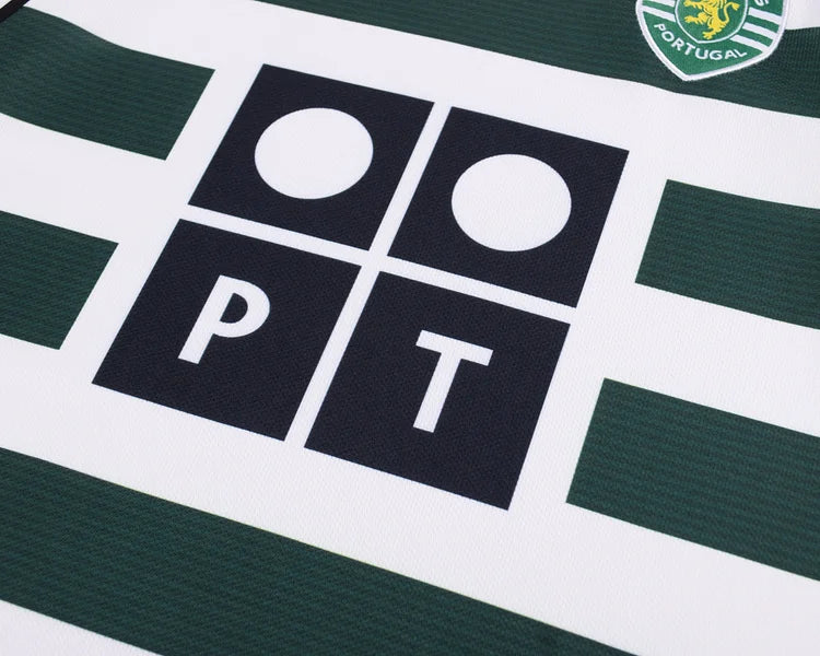 2002/03 Sporting Lisbon Home Retro - Kids Kit
