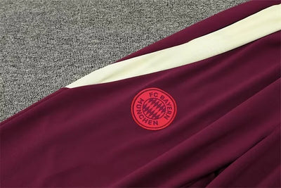 2024/25 Bayern Munich White Half-Zip Training Jersey