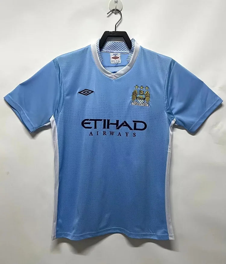 2011/12 Manchester City Home Retro Blue Shirt