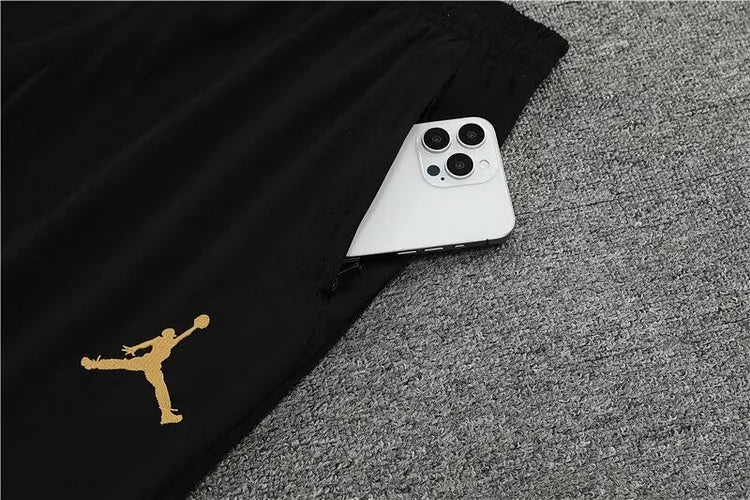 2023/24 Paris Half Pull Training Wear Black Suit