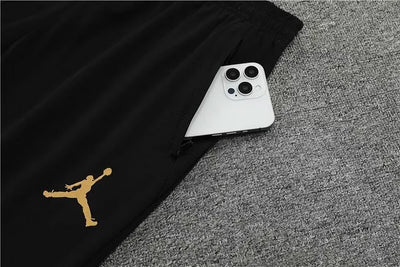2023/24 Paris Half Pull Training Wear Black Suit